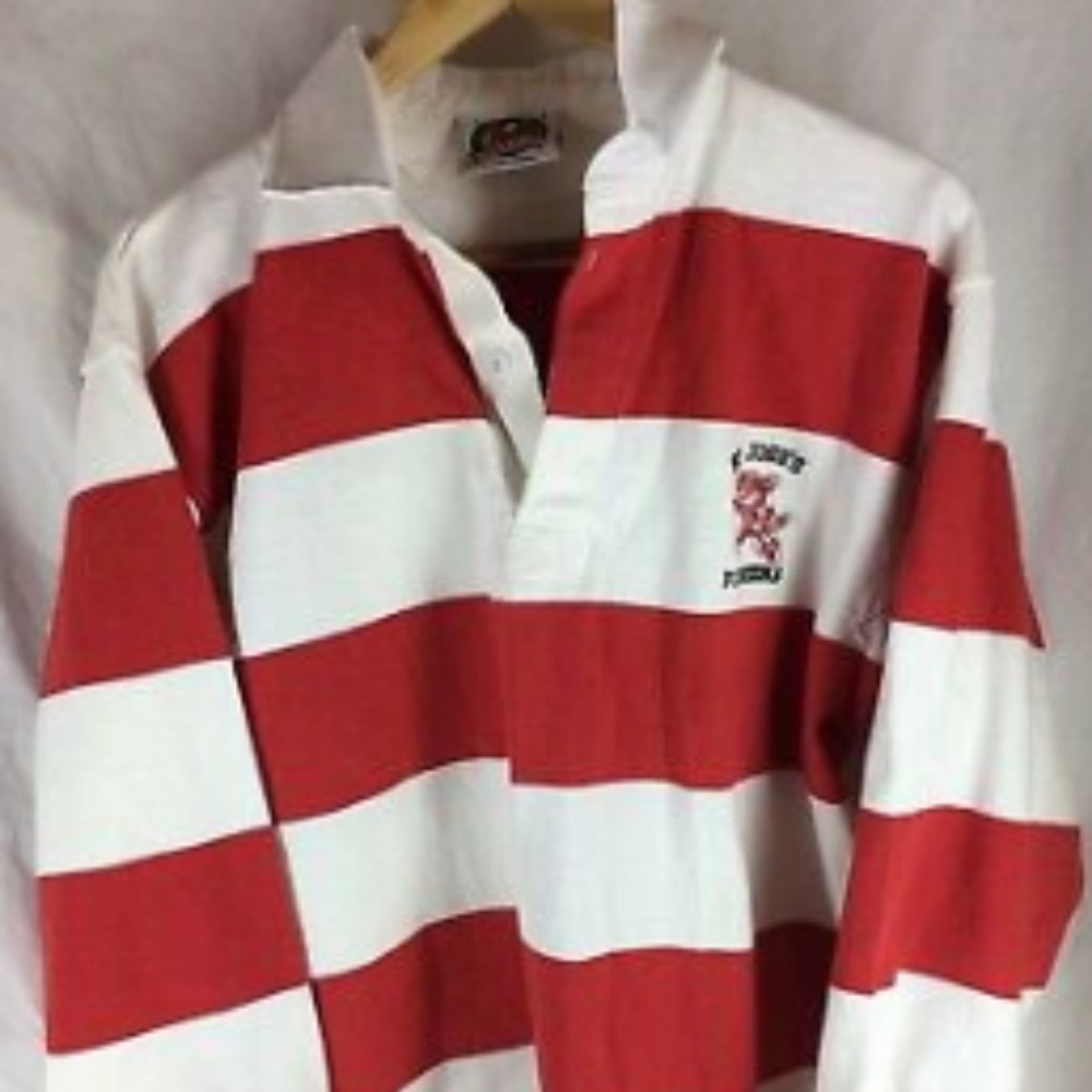 ST. JOHN'S PIONEERS rugby shirt by Barbarian